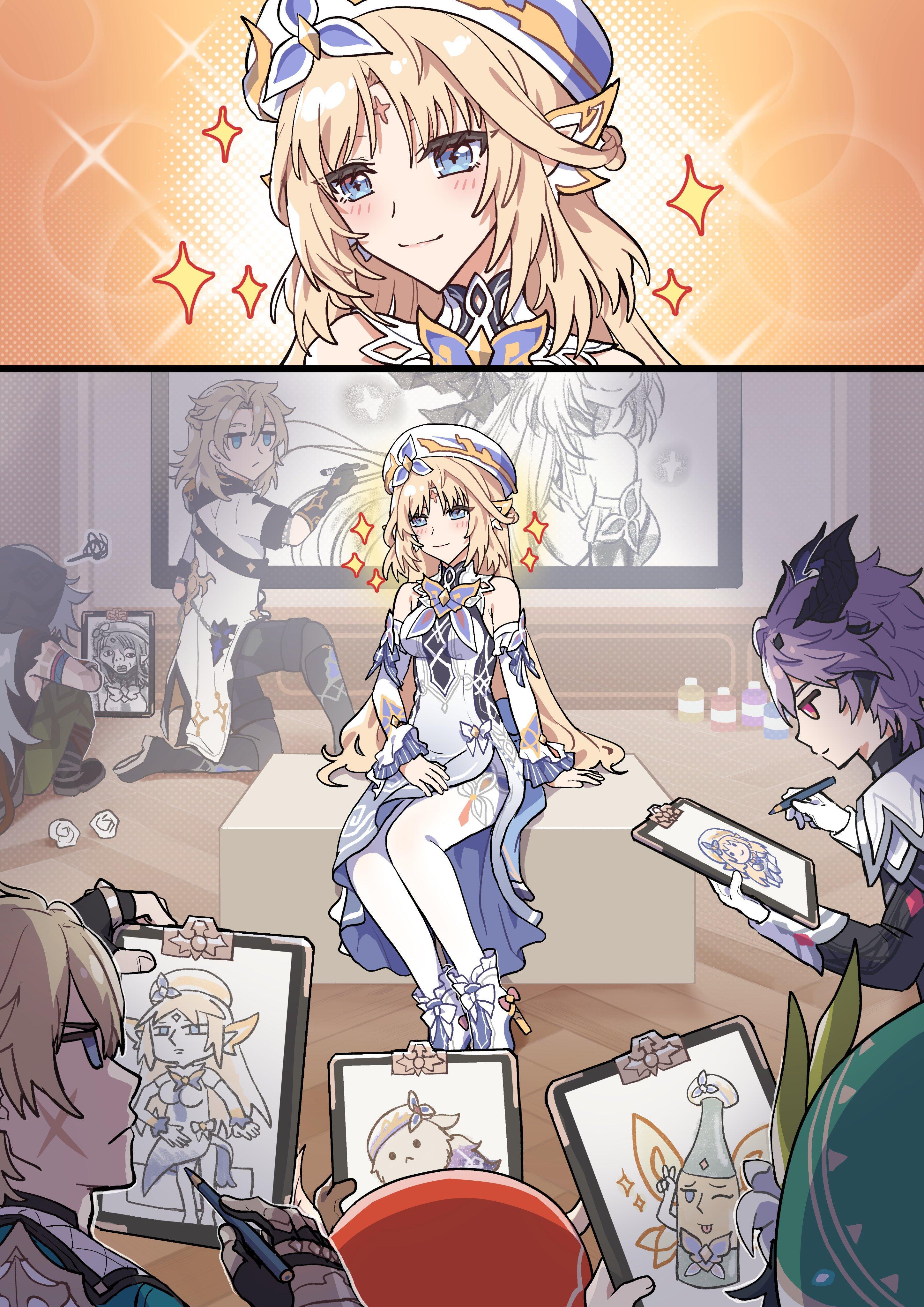 🐱 | 阿贝多老师依旧稳定发挥 原神挪德卡莱原神原神月之七