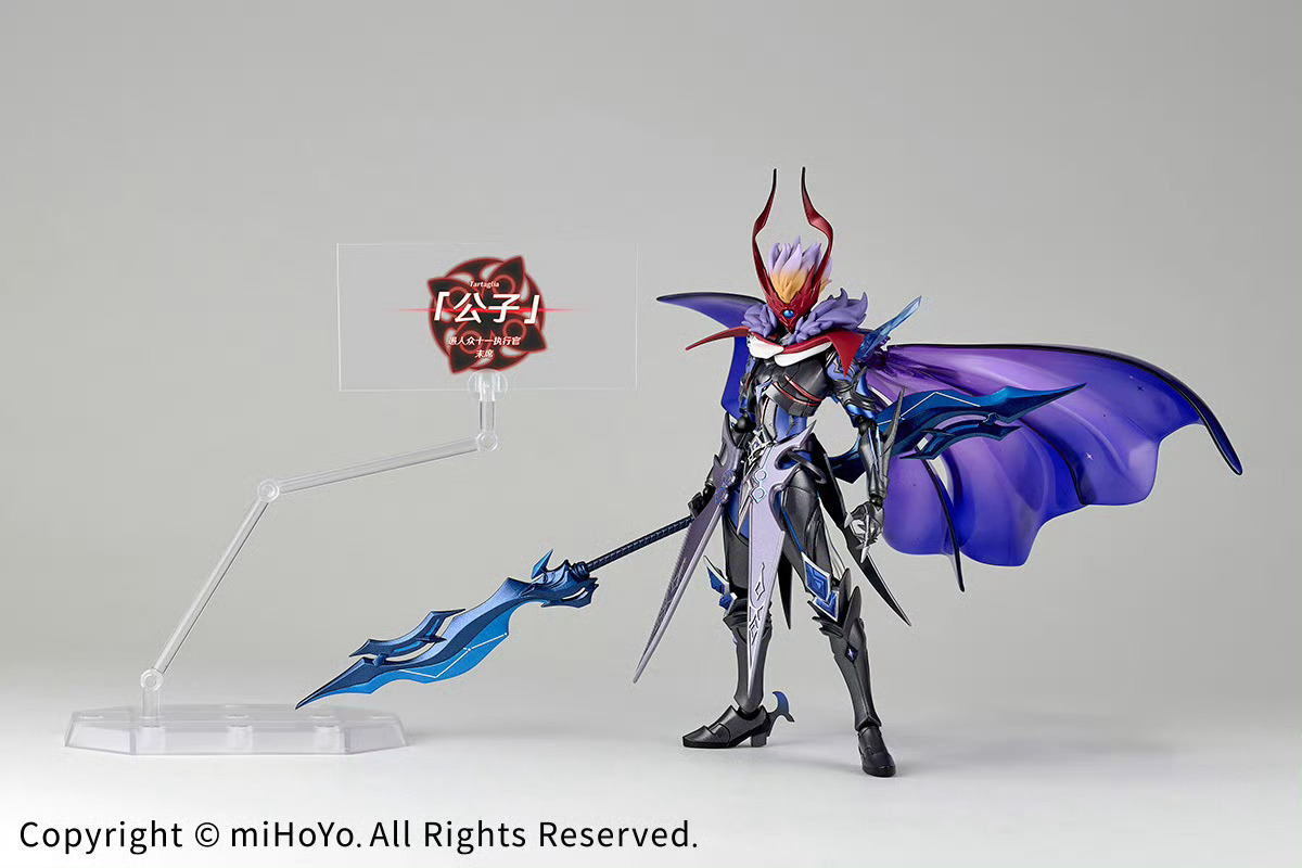 原神[超话]  原神5.2版本  海洋堂达达利亚魔王武装 图片 