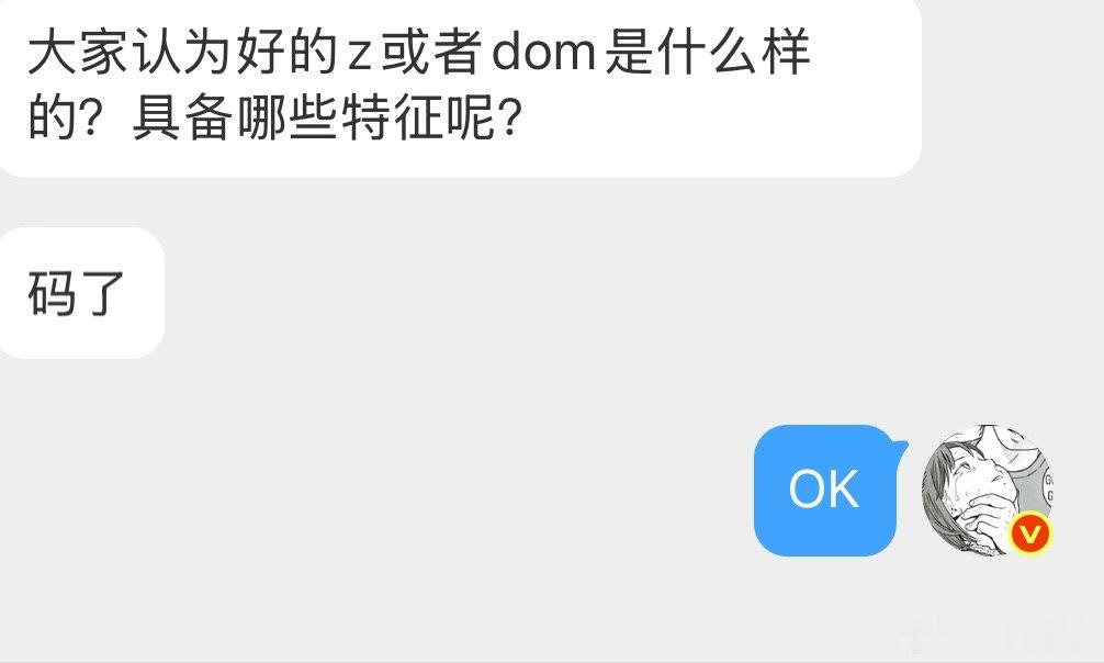 大家认为好的z或者dom是什么样的？ 