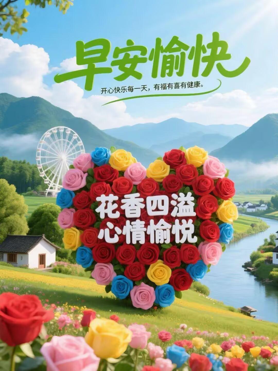 《寄君共夏》

萍水因缘相逢处，
清风绾聚尘缘。
寸心相契胜暄妍。
平生承厚意，