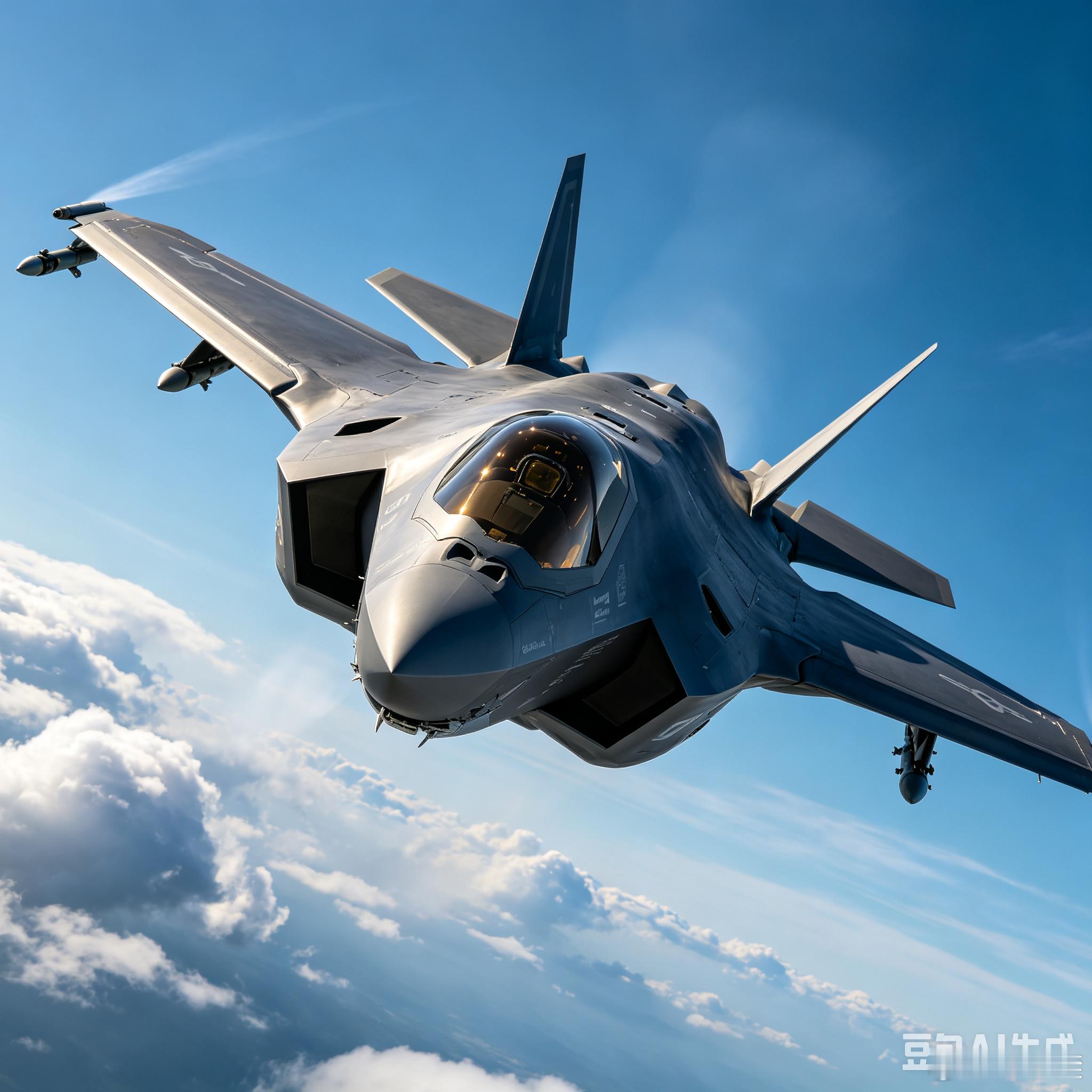 军事ai新视野ai热力追踪 加拿大 F-35A（CF-35A）闪电Ⅱ。（图片由豆