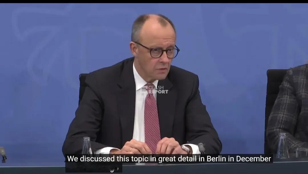 德国总理默茨今天（1月29日）表示：“乌克兰于2027年1月1日加入欧盟是不可能