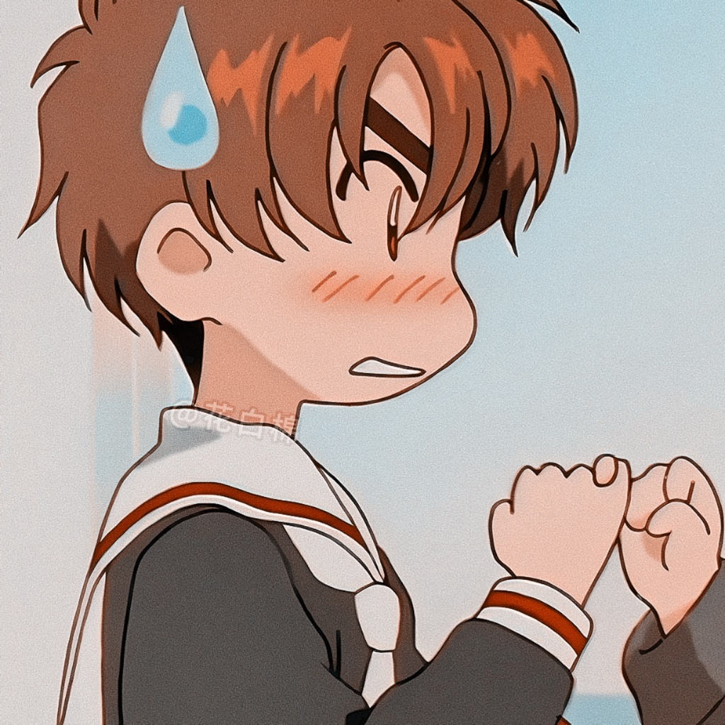 李小狼 x 木之本樱 拉勾勾～就这么说定了～要一直幸福嗷～#魔卡少女樱##漫视界