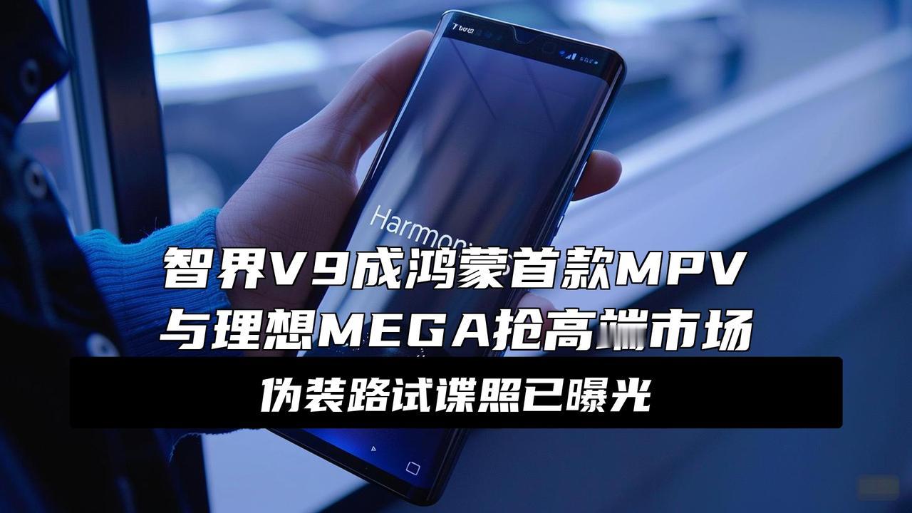 华为首款MPV来了，逼格满满，2026年上市，与理想MEGA抢盘夺碗！
重磅！鸿