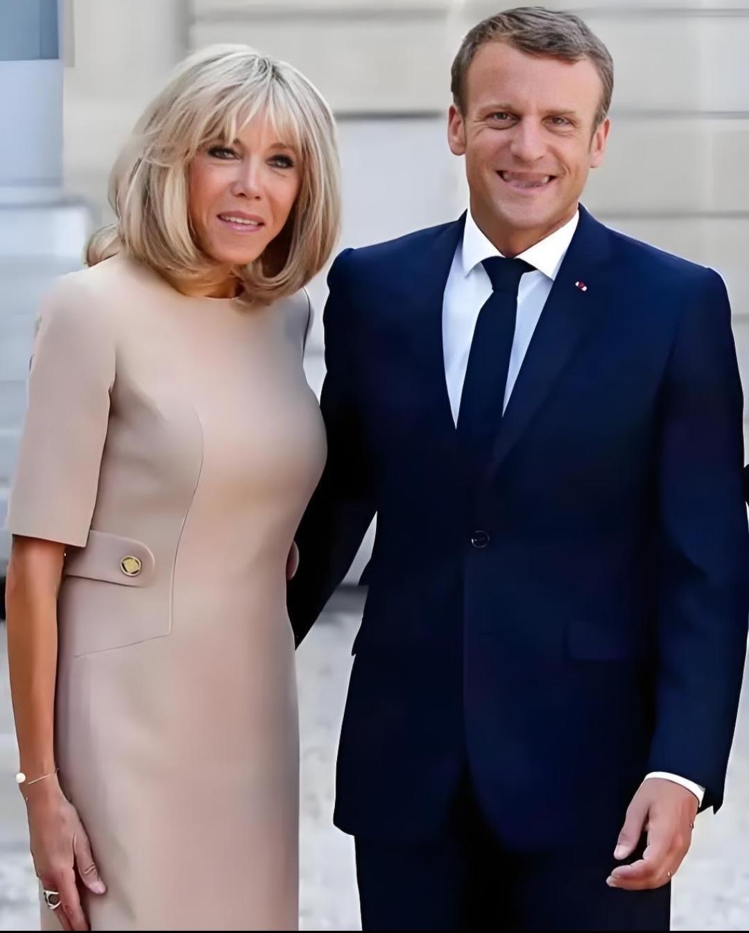 相信有真爱嘛？
法国总统马克龙和她的妻子，马克龙48岁，而他妻子72岁，而且他妻