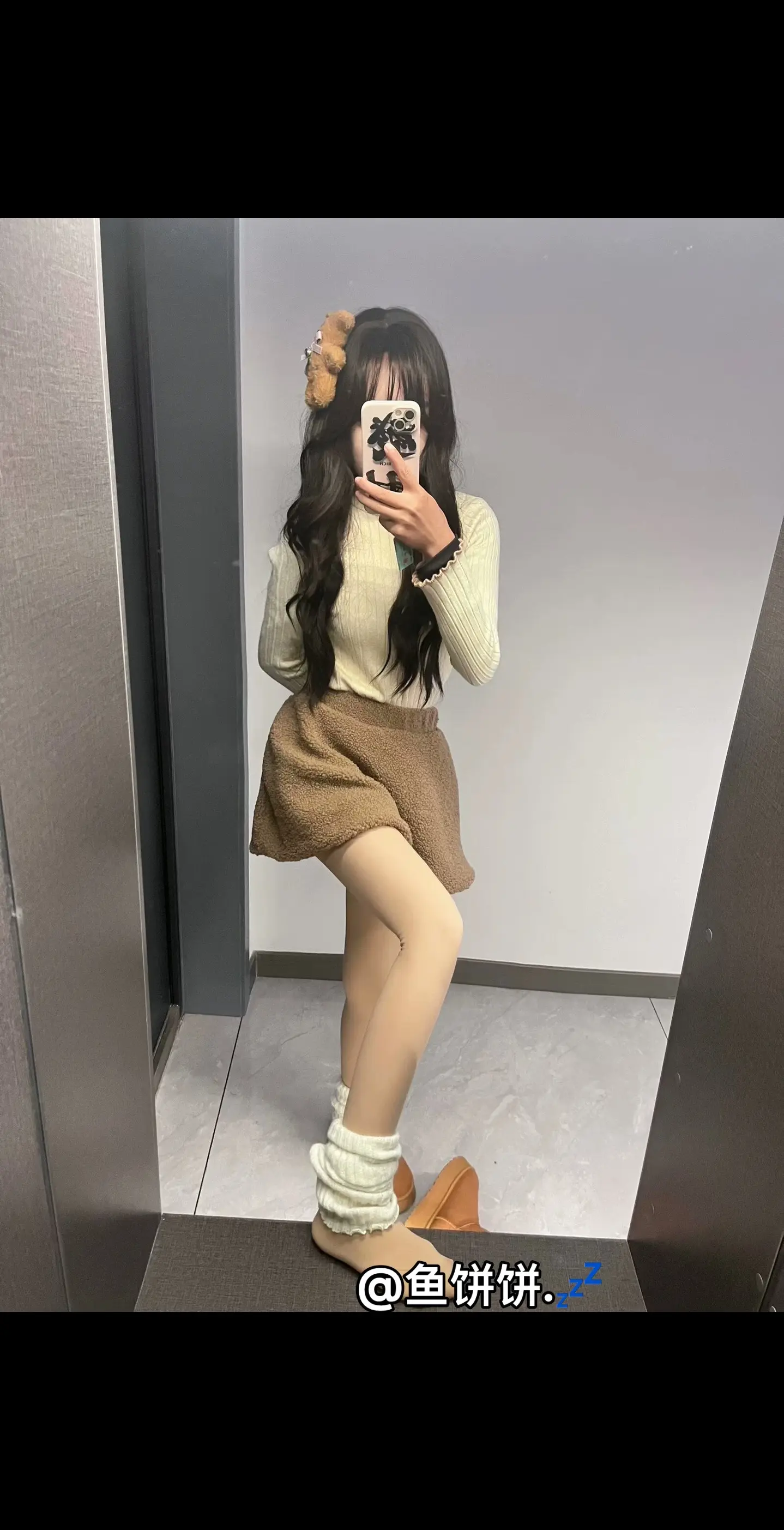 分享照片 原相机 对镜拍 我的冬日ootd