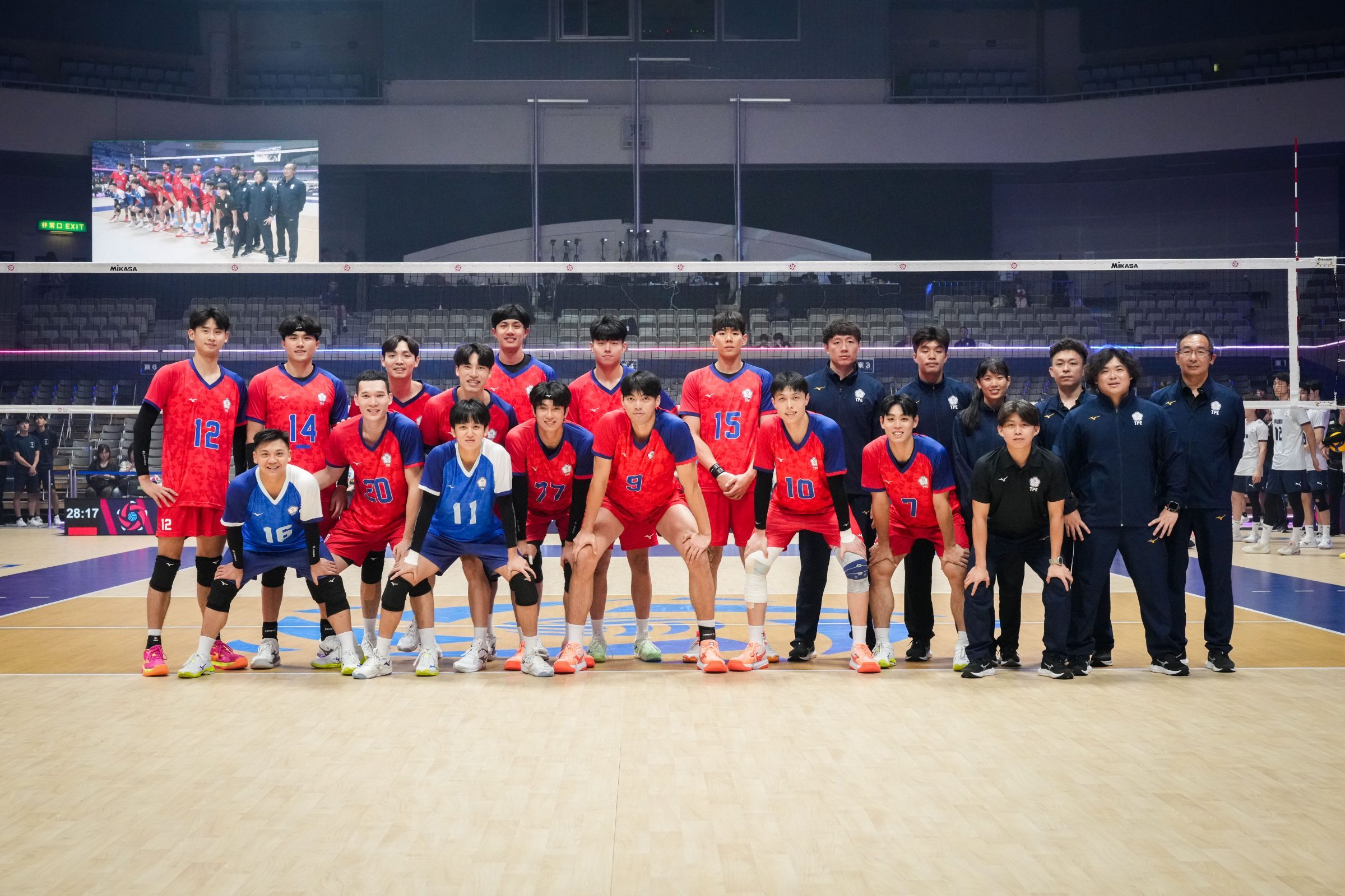 -【2026年男排亚锦赛小组赛-C组】韩国🇰🇷3-1中国🇨🇳台北，取得开