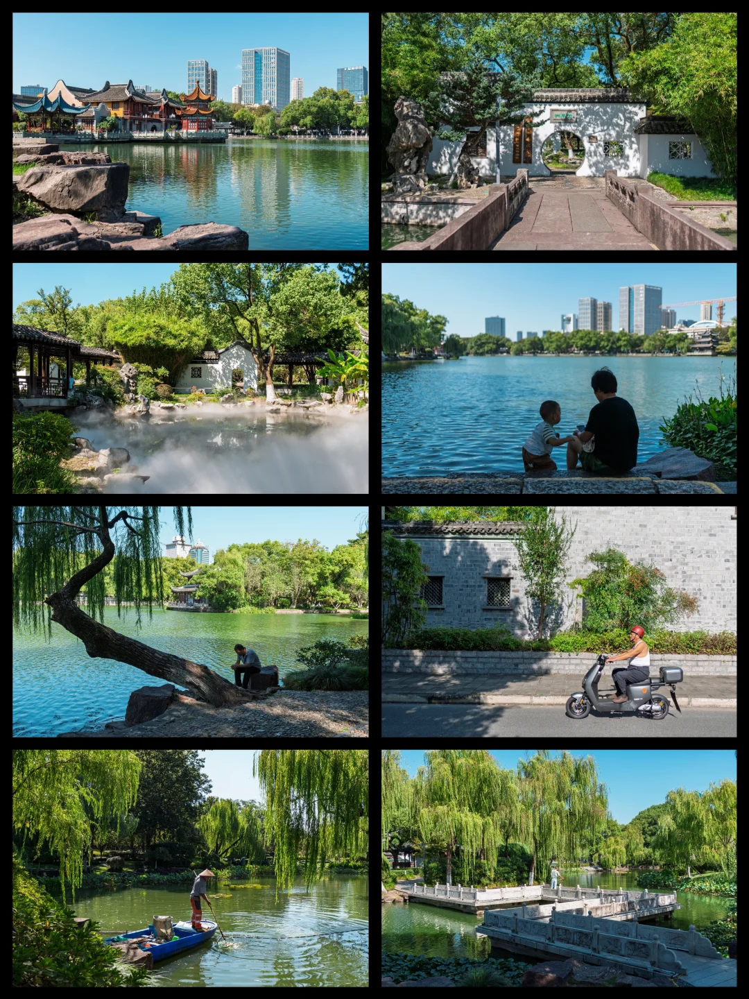 35mm扫街｜人文视角下的月湖，美得不像话❗