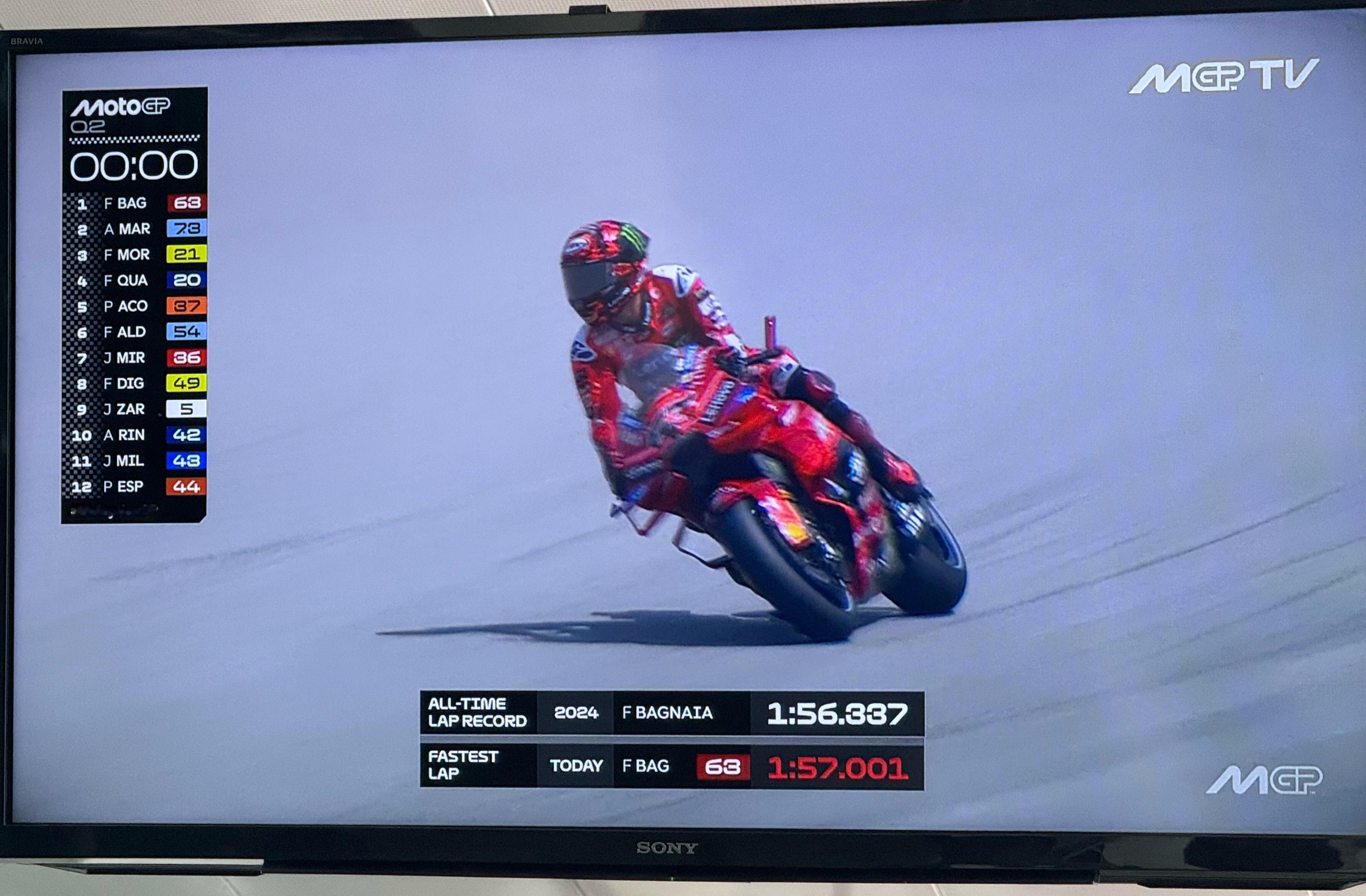 巴尼亚亚取得MotoGP马来西亚大奖赛杆位！！MotoGP2025MotoGP马