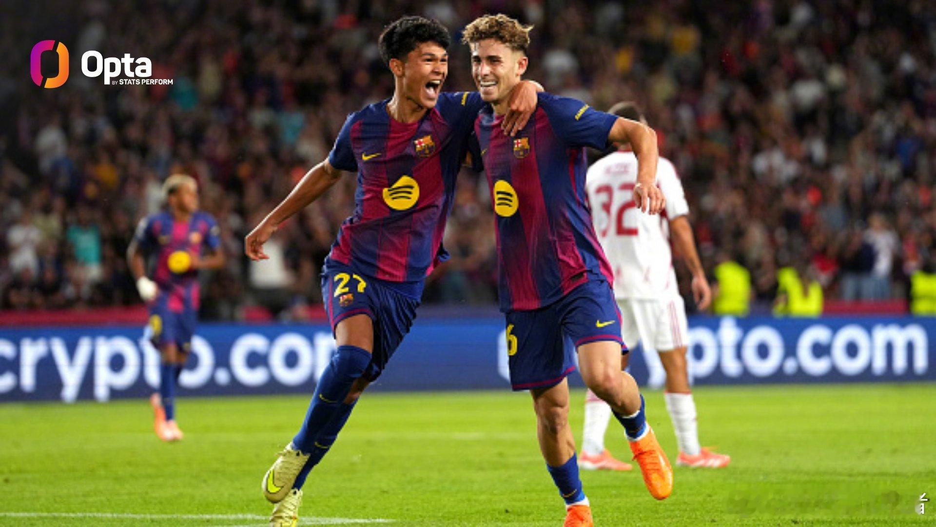 费尔明·洛佩斯成为巴塞罗那欧冠联赛1992年改制以来第一位上演帽子戏法的西班牙球