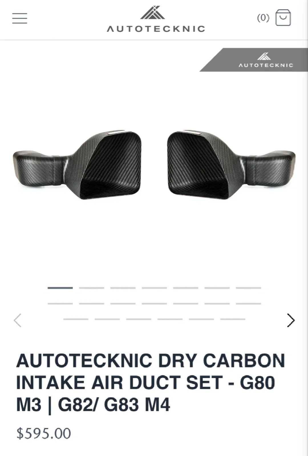 AUTOTECKNIC 干碳进气套装｜叁泓出品