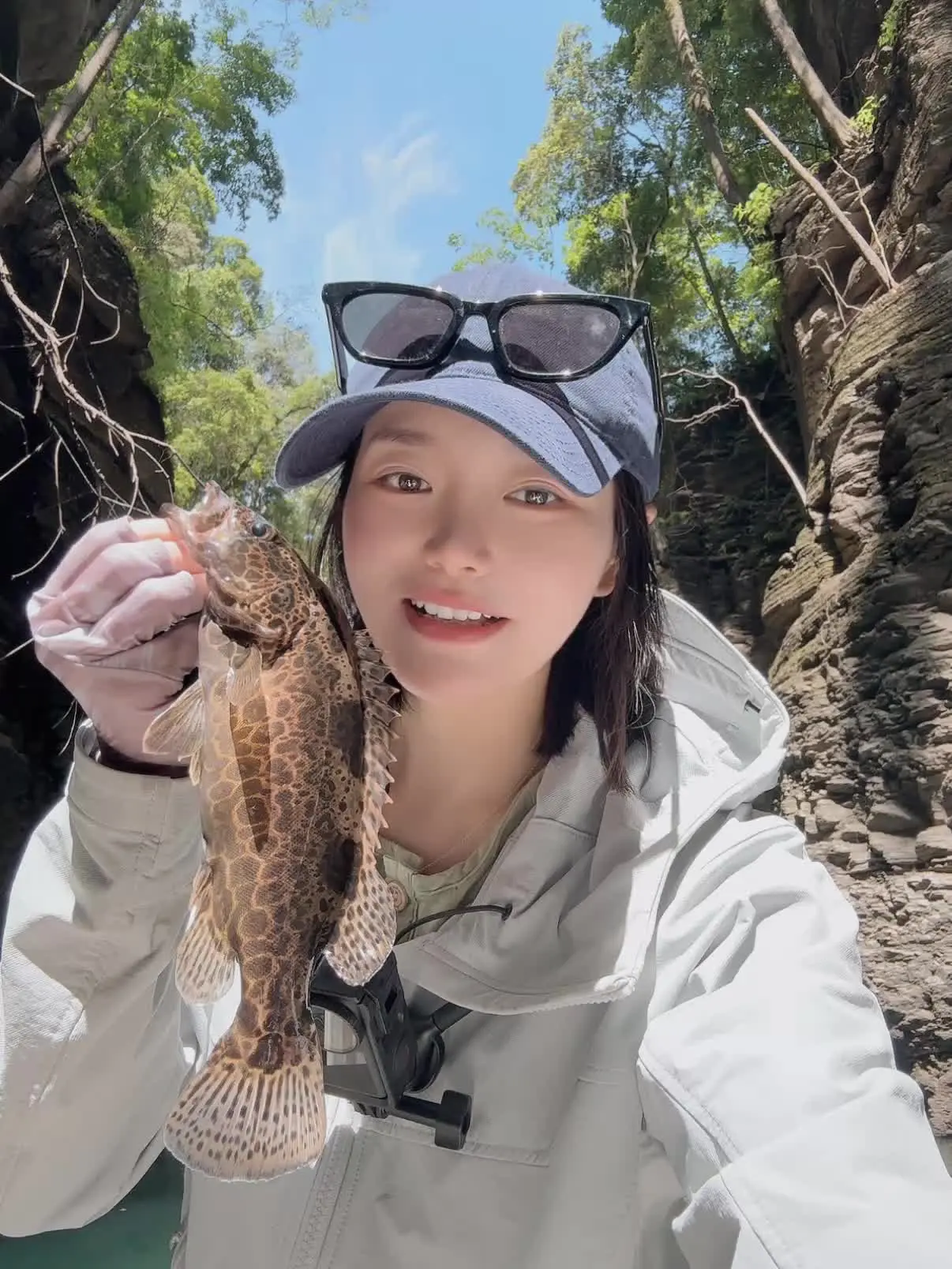 路亚 鳜鱼 原来钓鱼才是运动顶流 张开心吖 女钓友