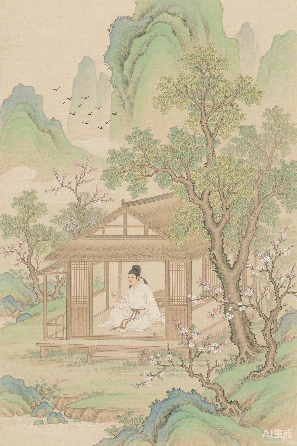 孟浩然这辈子最尴尬的事，发生在唐玄宗面前。
四十多岁，诗名满天下，就是没考上进士