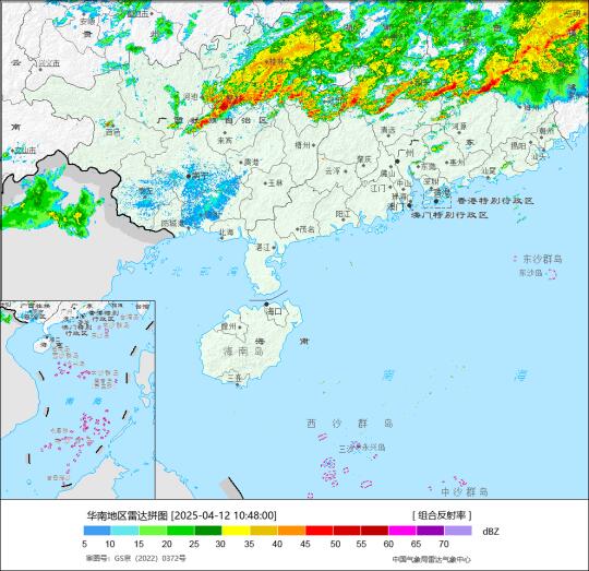 广东“雷暴+降温”进行中，周日天气转好