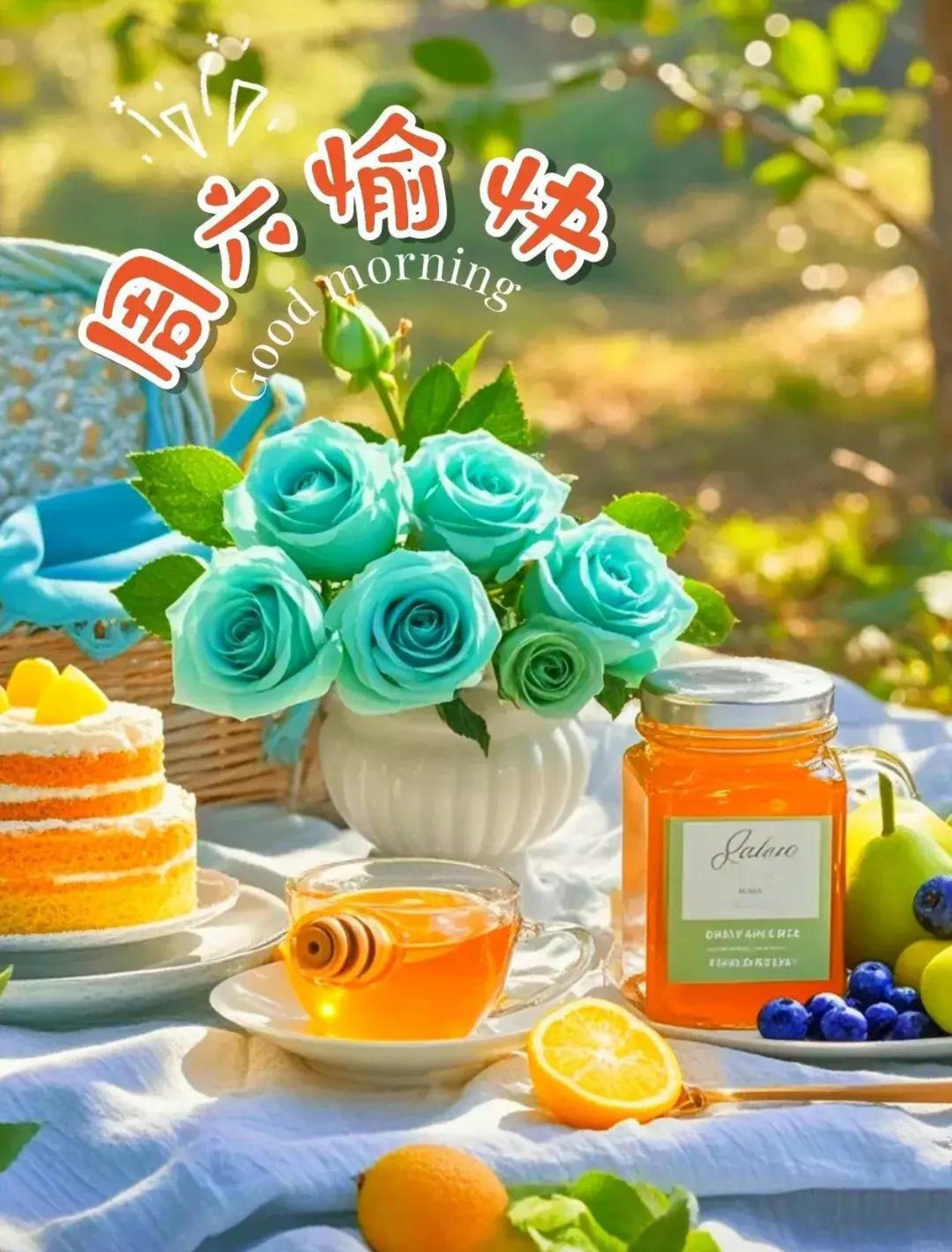 🌺☘️2026./5.9.初夏顺逯.岁月静好🌺
 
🌈🌱晓风轻漾，夏韵渐
