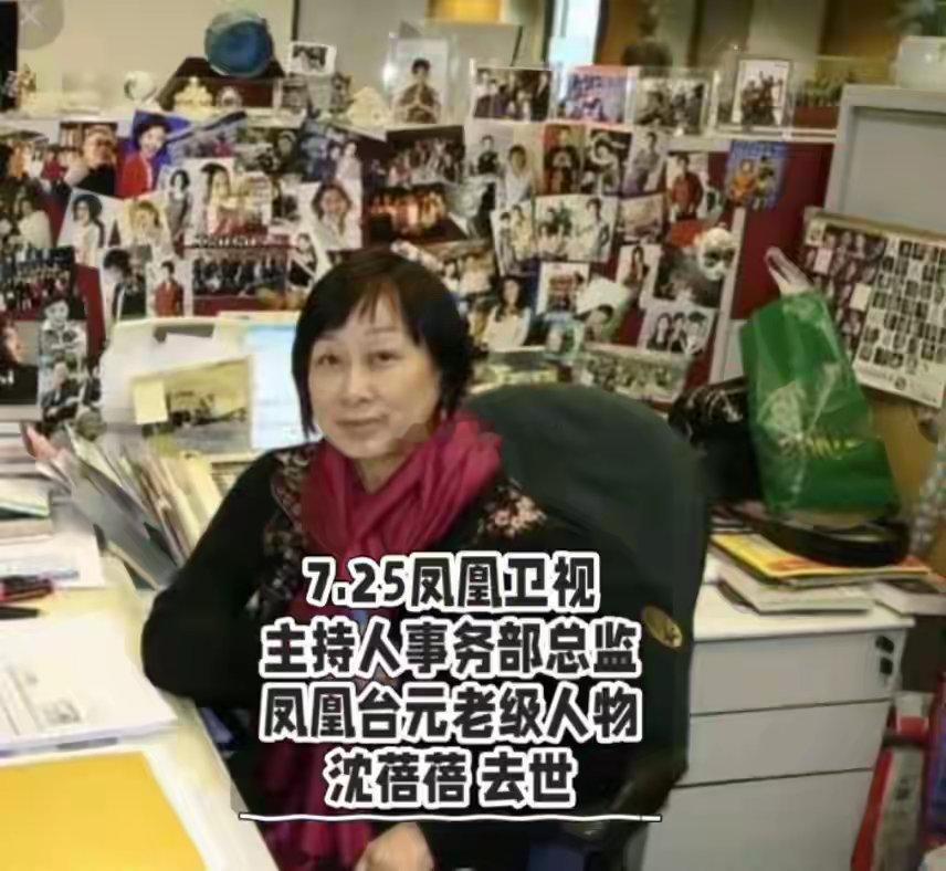 凤凰卫视元老沈蓓蓓离世：三十载深耕传媒凤凰幕后大家长落幕2026年7月25日清晨