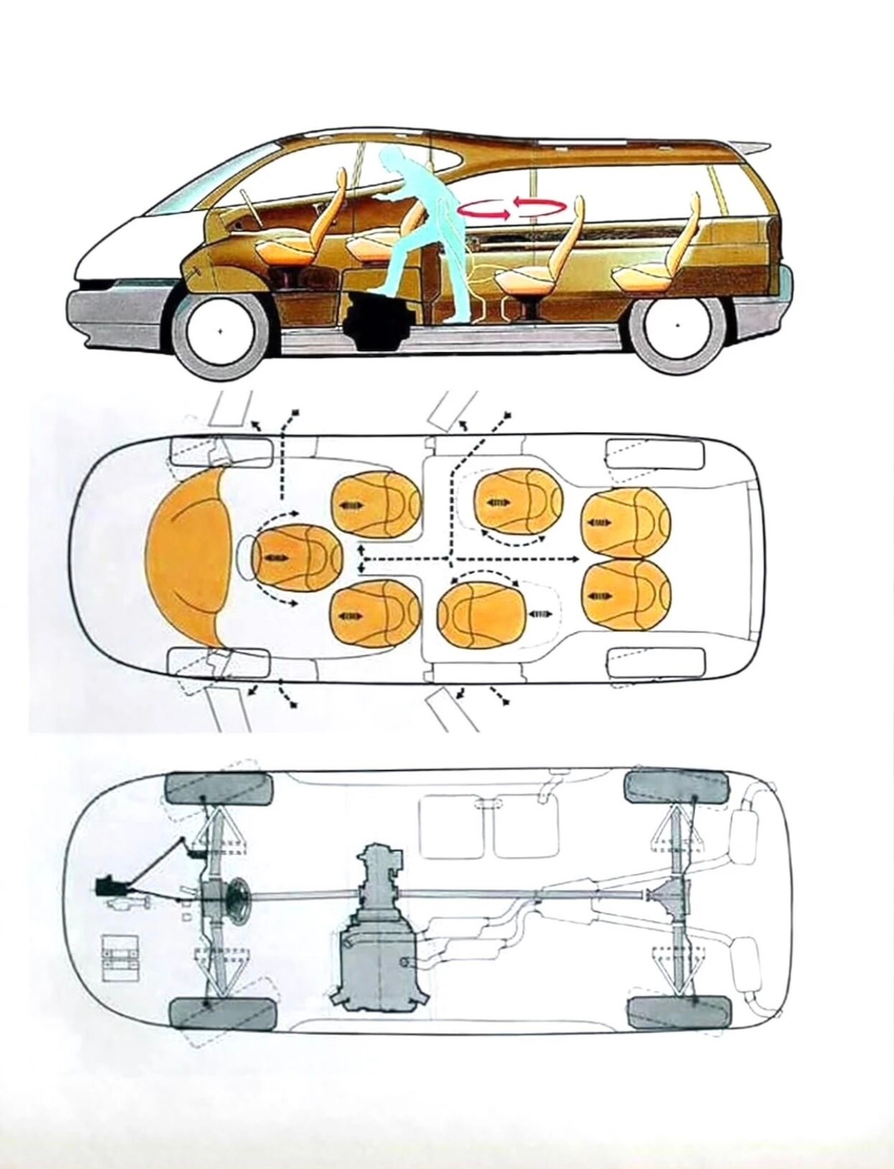 Italdesign Columbus |  "陆地帆船"1992 年，哥伦布抵