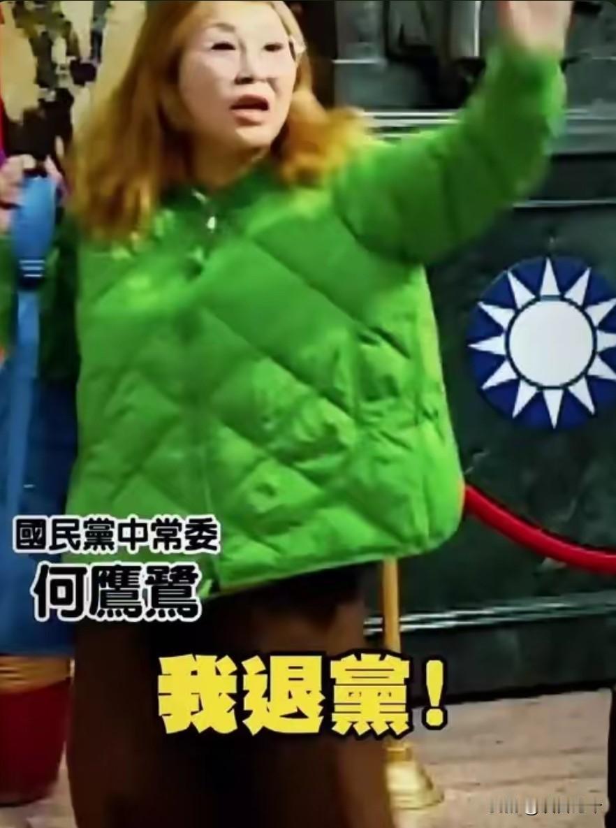 国民党彻底炸锅！陆配出身的中常委当场退党，把郑丽文怼到哑口无言，场面燃到失控，关