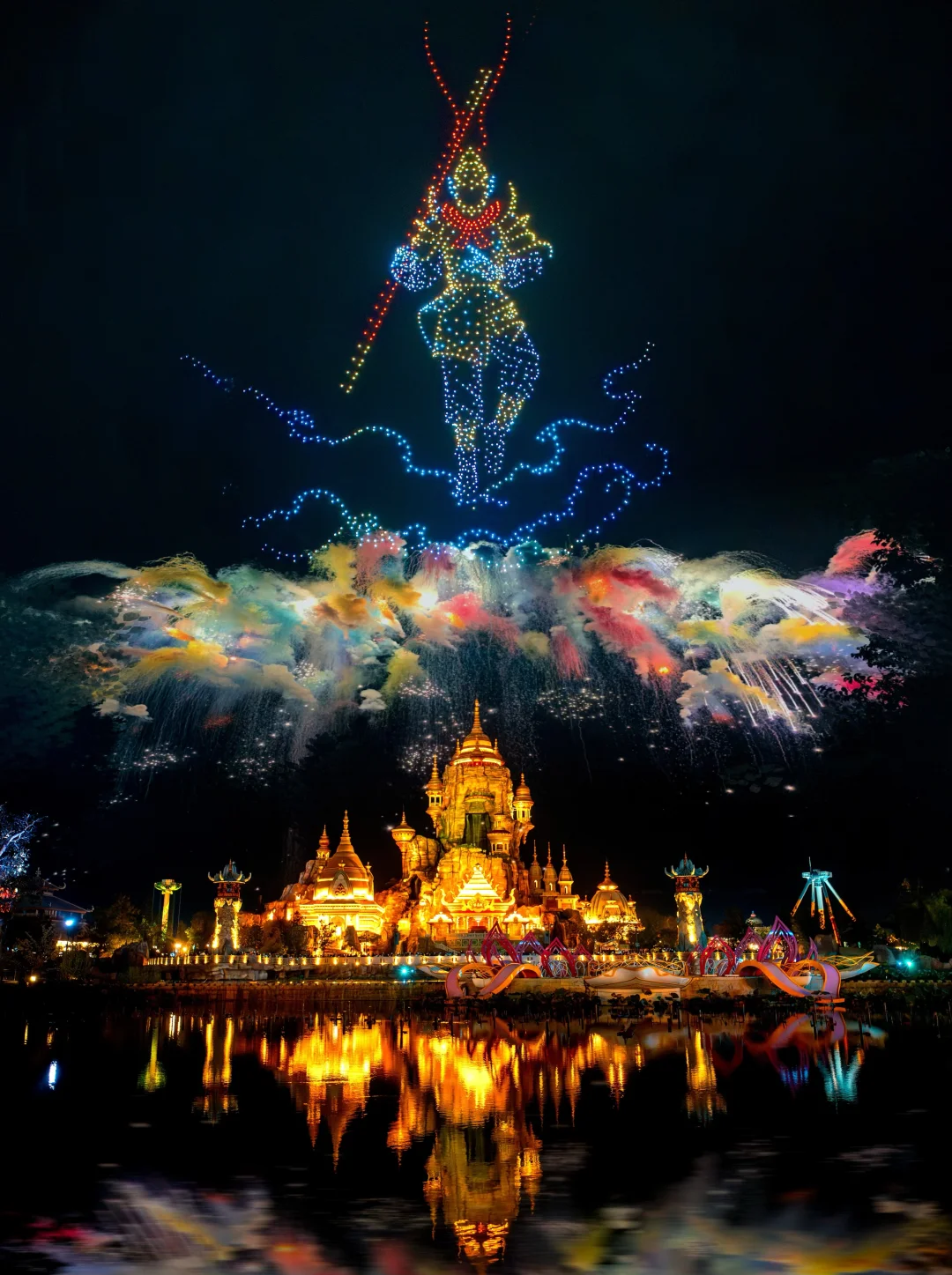 大圣踏祥云‼️这是哪个天才想出来的搭配😂