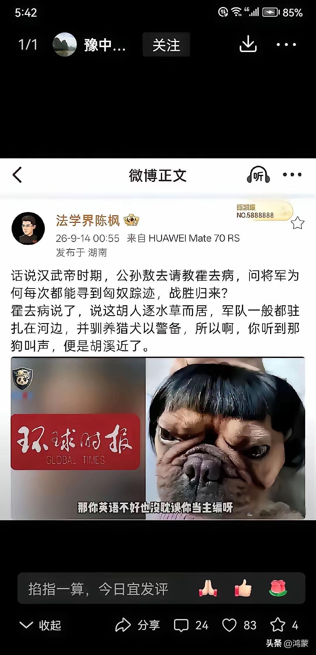我觉得胡锡进是个相当精明睿智的人，他发文都是两边都擦却又不压，让喜欢他的人更加喜