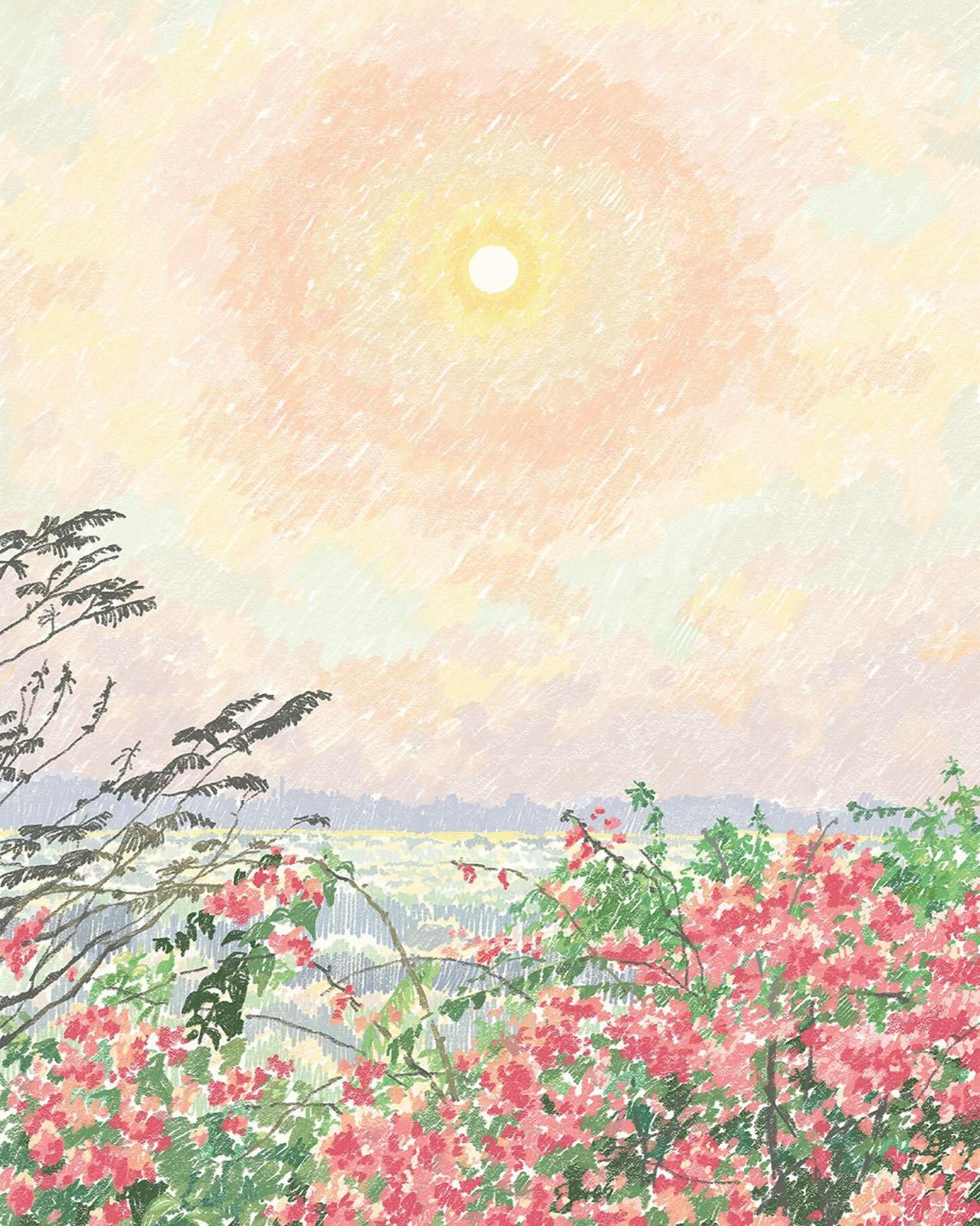 夏天已经来了多么安静如今生命已经胜利露易丝·格丽克｜夏天花园 