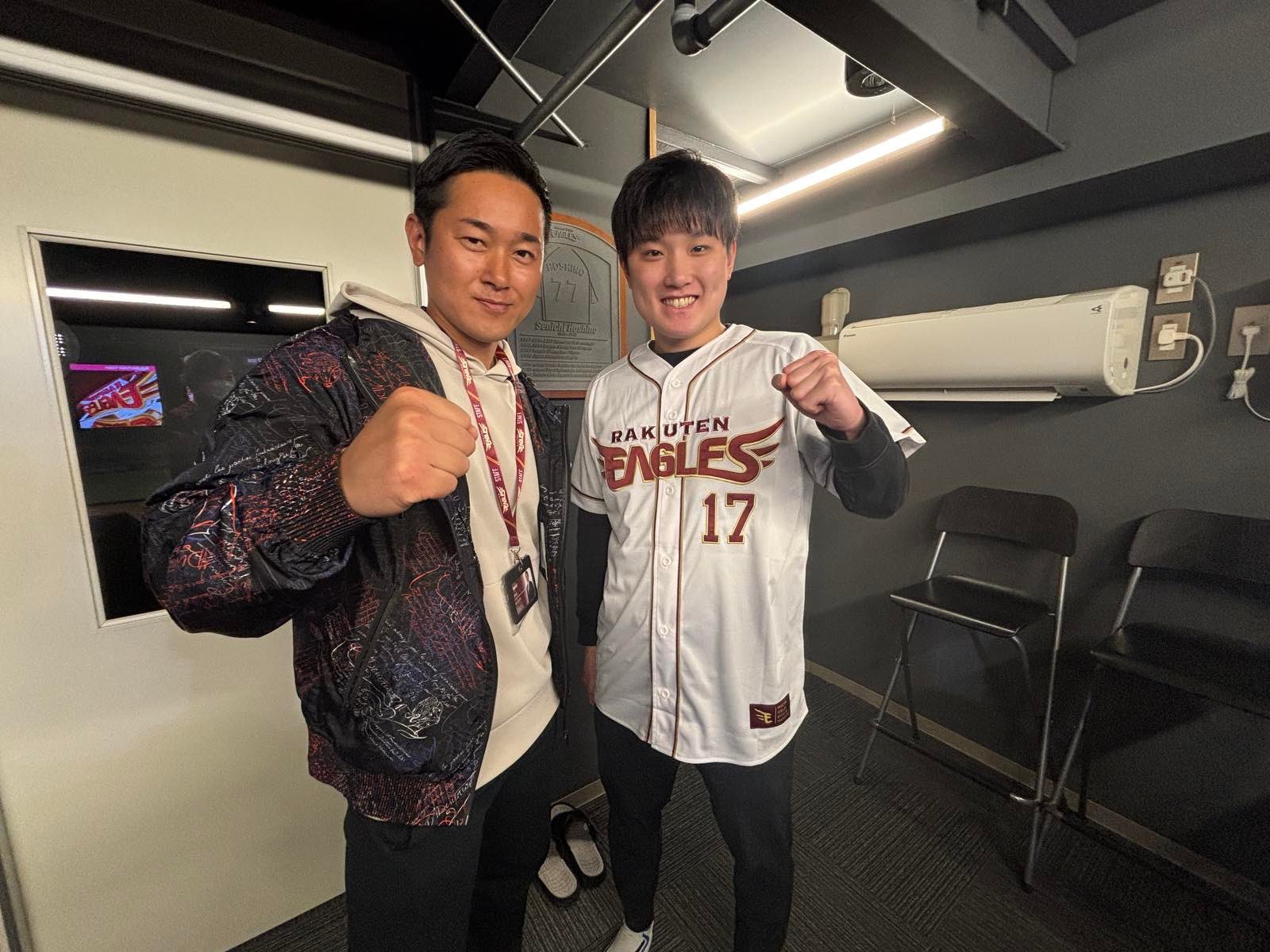 张本智和张本智和 X提及cr. ginji33offical（乐天金鹫队大使銀次