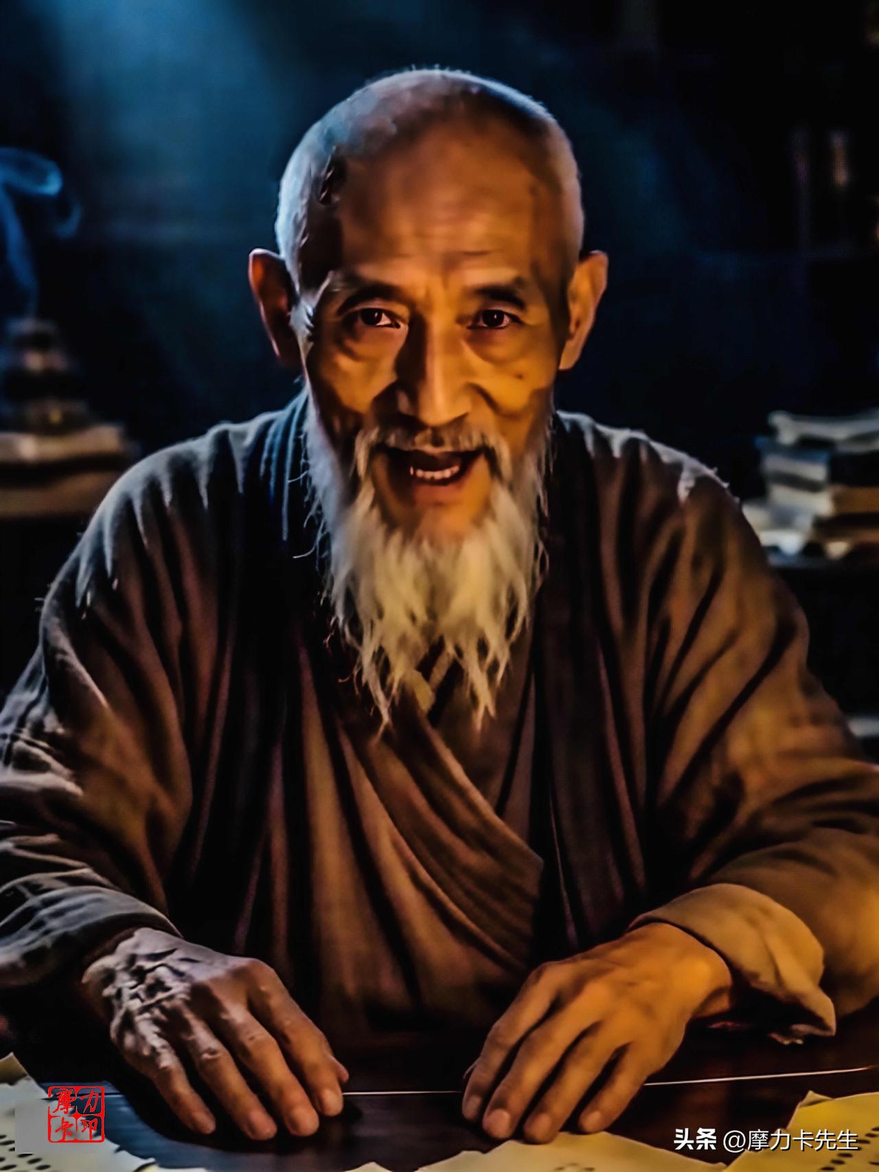 半生青灯伴古卷，世事浮沉皆看淡。
历尽人间风雨，心守一方清安，
谈笑之间，已是浮