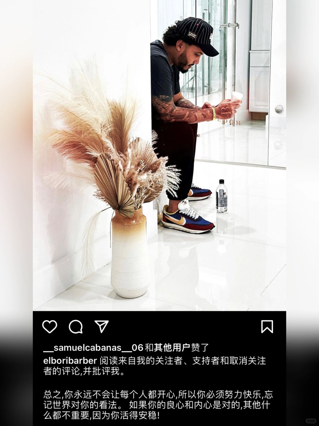 “梅西”的理发师被“批评”的自闭了！