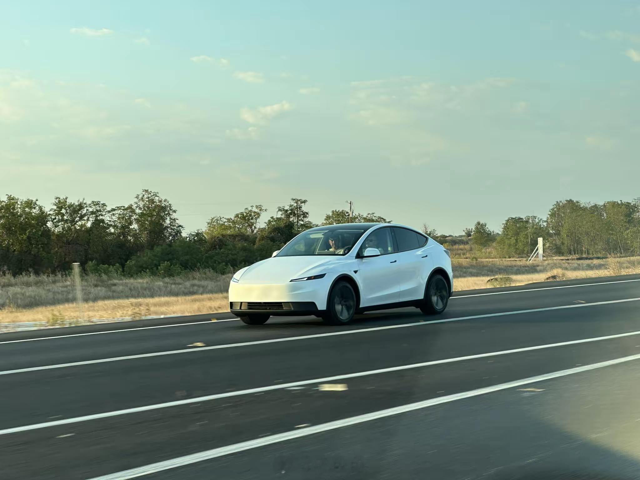真正意义上的毛坯房 Model Y 标准版来了没有贯穿式灯带和漫反射后尾灯组没有
