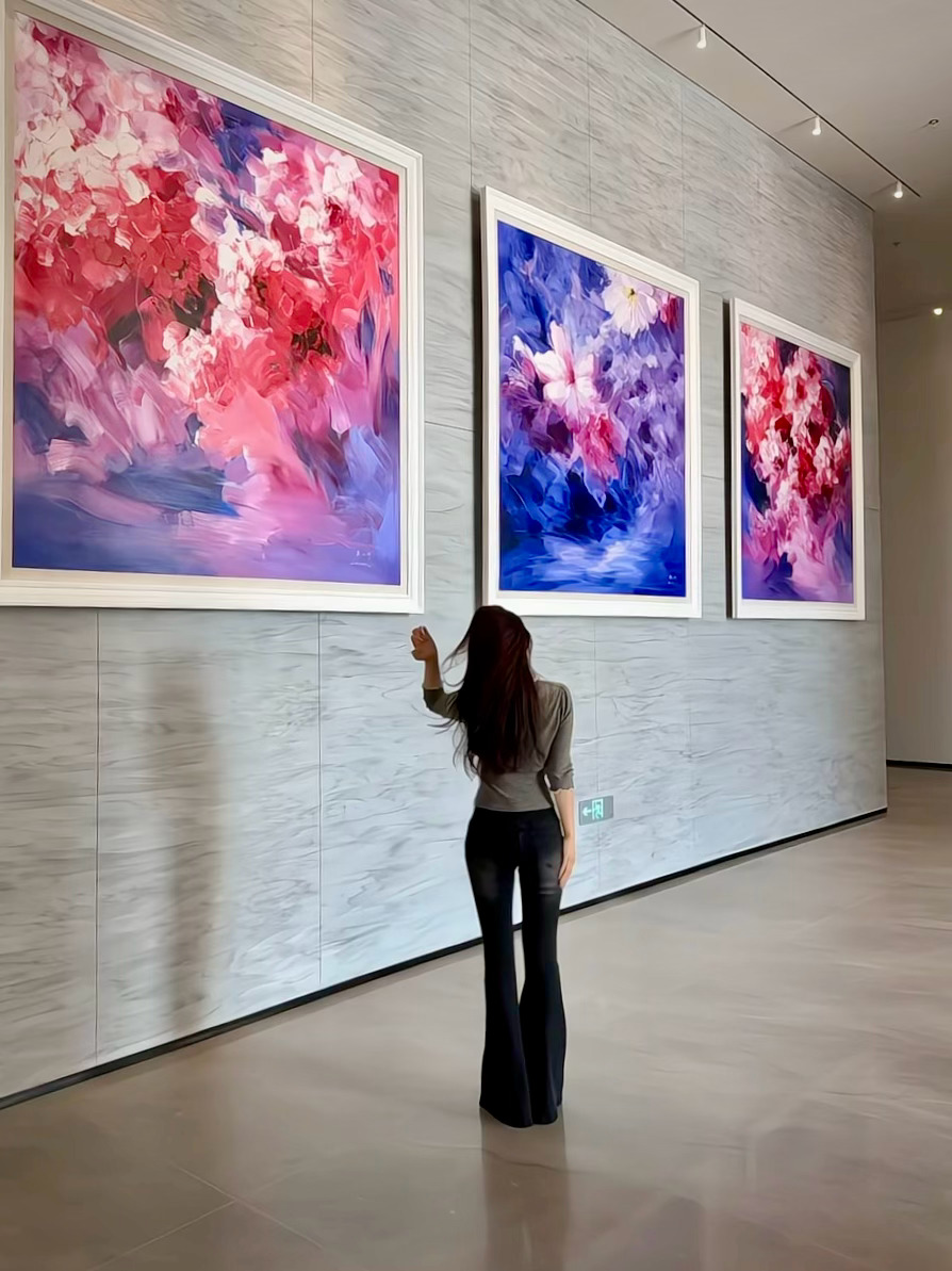 如果世界太吵  北京画展  日常分享   那我们躲起来悄悄幸福 好嘛  