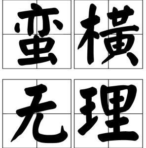 解释:讲理！
理，可以讲 也可以不讲
理，可以这样讲 也可以那样讲
讲理不讲理不