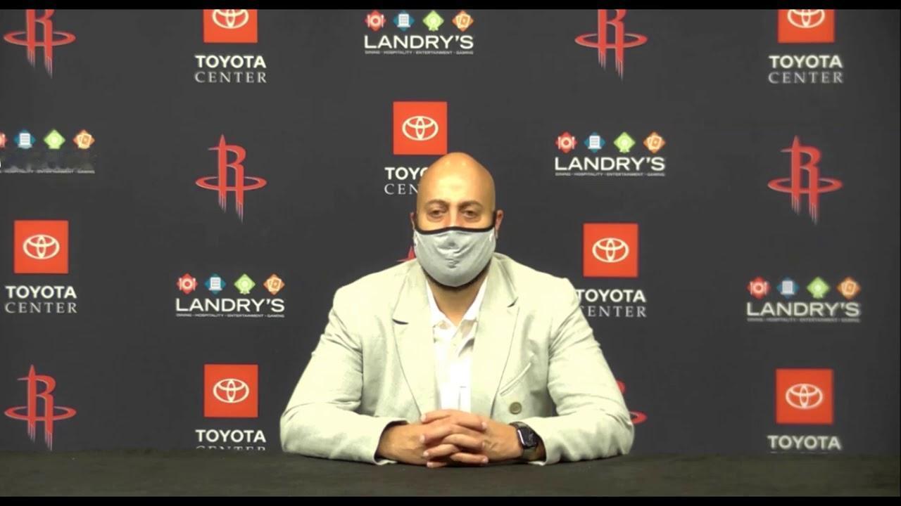 今天休斯敦火箭队管理层和教练组开了赛季总结会，在这次的赛季总结会上，火箭总经理拉