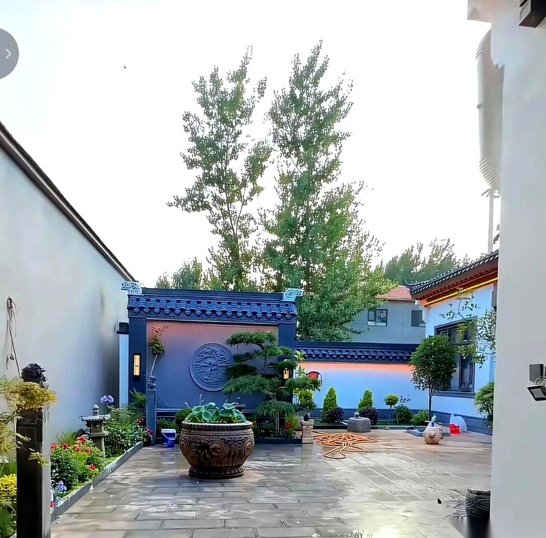麦小登突然把院子里的花草全铲了，换成了一道越垒越高的砖墙。
好好的敞亮院子，干嘛