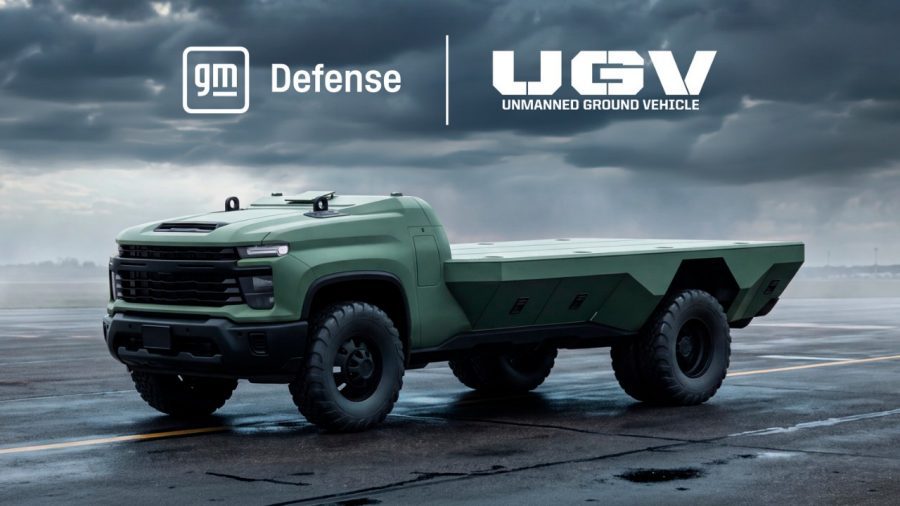 通用动力防务公司基于雪佛兰Silverado 3500HD研发新型无人车2026