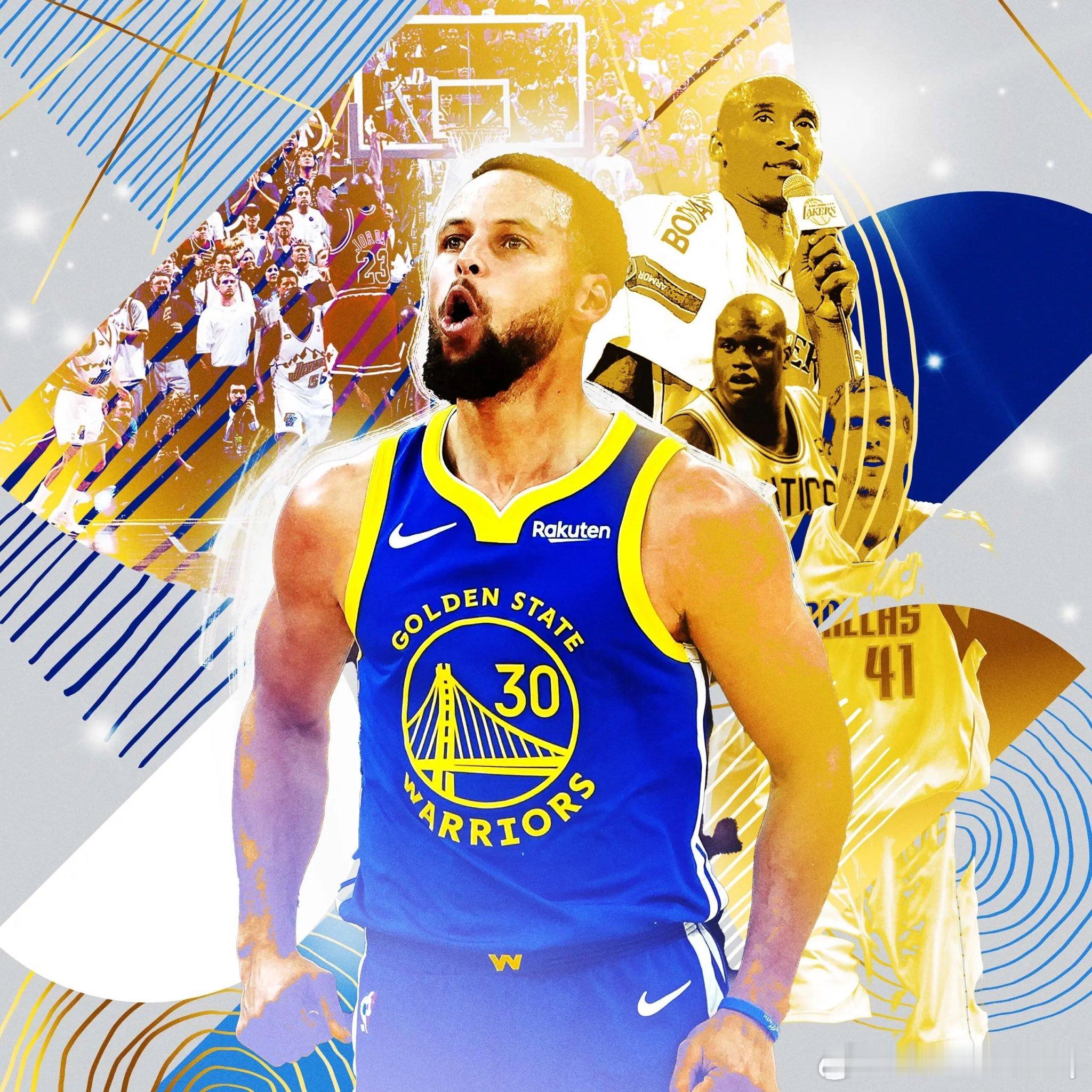 库里近期接受采访表示，希望以勇士球员身份结束职业生涯。“我从未设想过自己会在别的