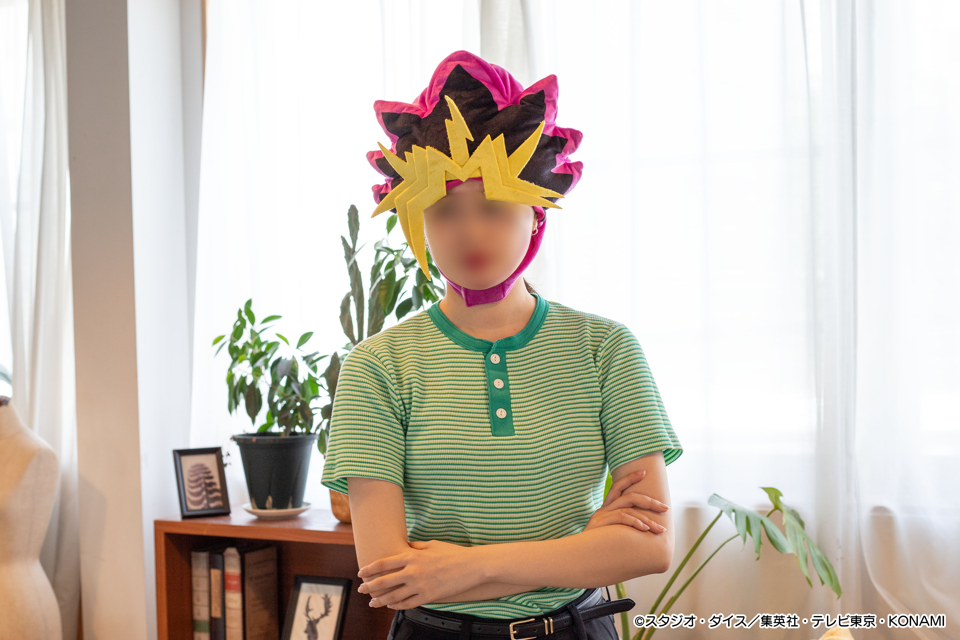 游戏王 抓娃娃机新毛绒（？） 能变身「闇遊戯」的帽子 