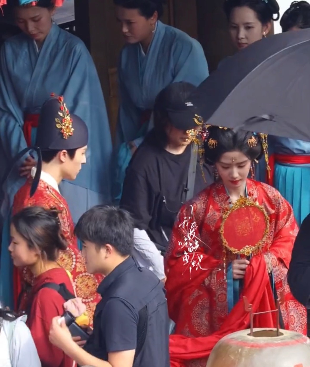卢昱晓尹浩宇大婚造型卢昱晓尹浩宇何不同舟渡大婚真的期待住了