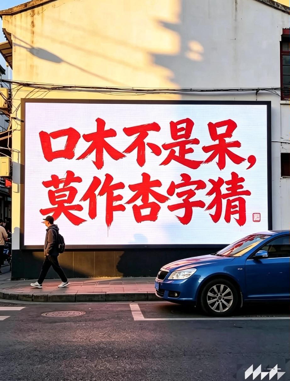 我敢说，能猜出来的人，绝对是高手。