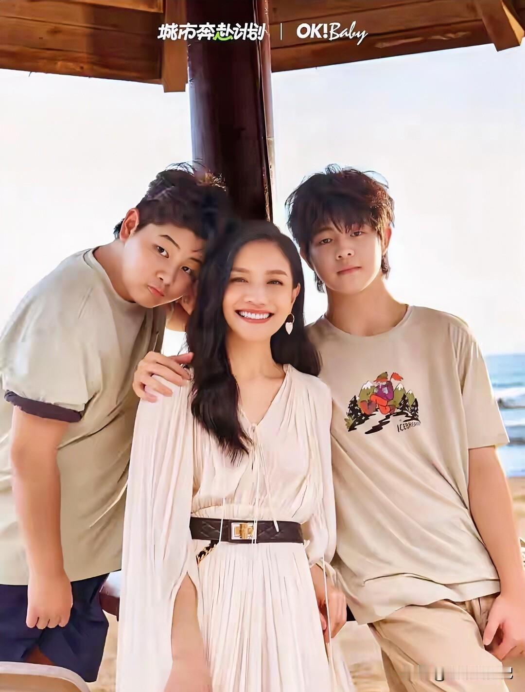 沙溢的基因拉低了儿子的颜值啊！