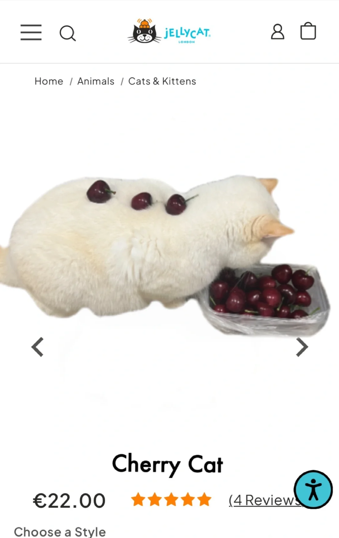 Jellycat的CherryCat