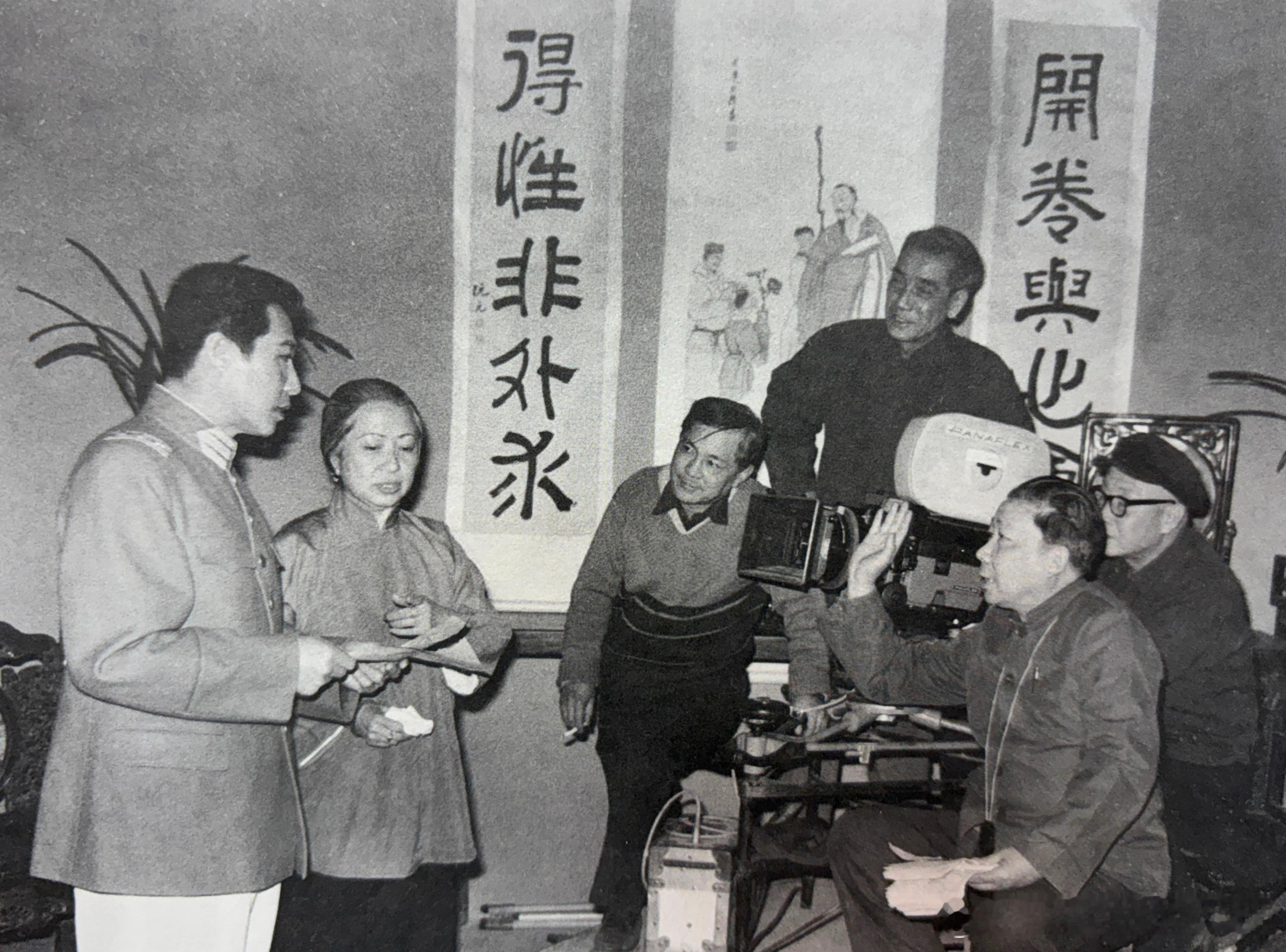 1980年电影《知音》拍摄时，导演谢铁骊给王心刚说戏