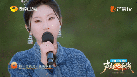 女歌手带病演出太敬业了 湖南卫视用AI做了一部MV 声起地平线 张曦匀演唱《武家