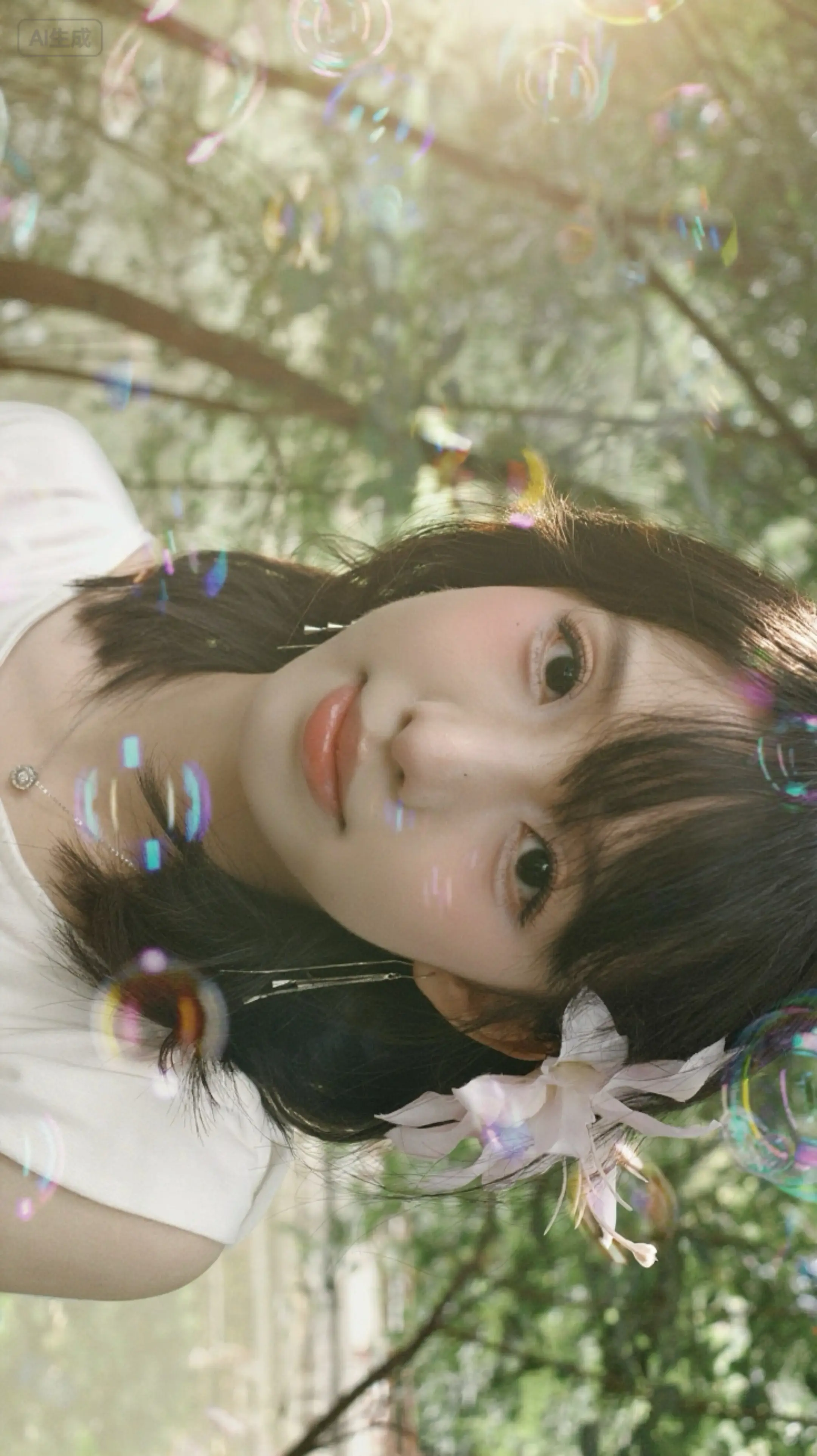 空气像青苹果  公车开满花朵🍏