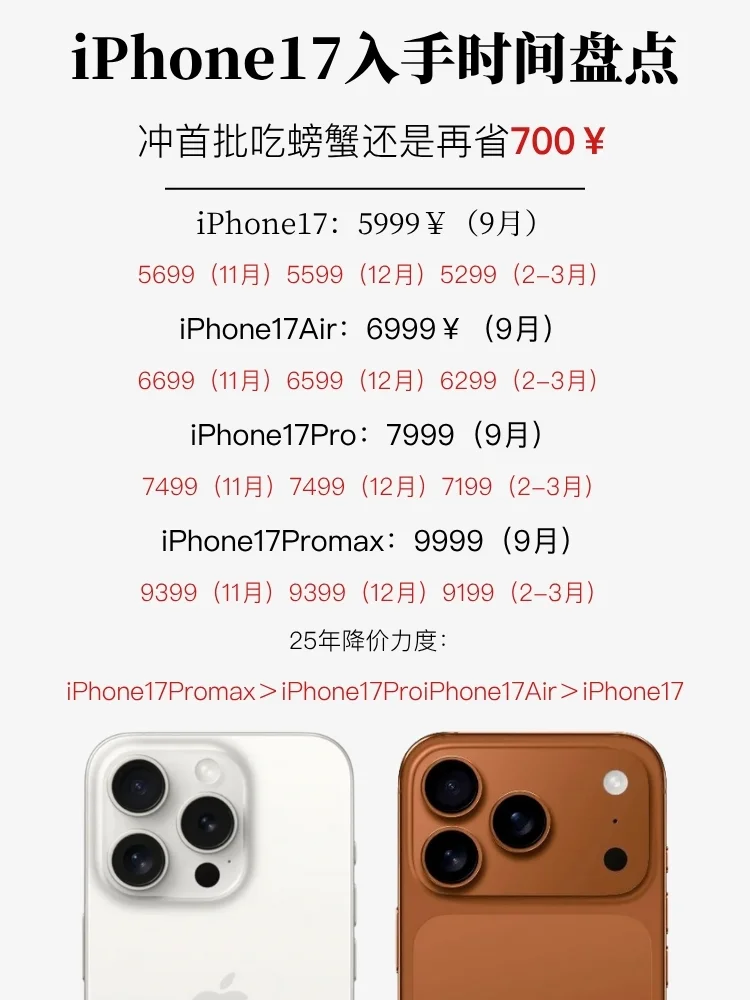 iPhone17叠加国补降1000，入手教程请收好