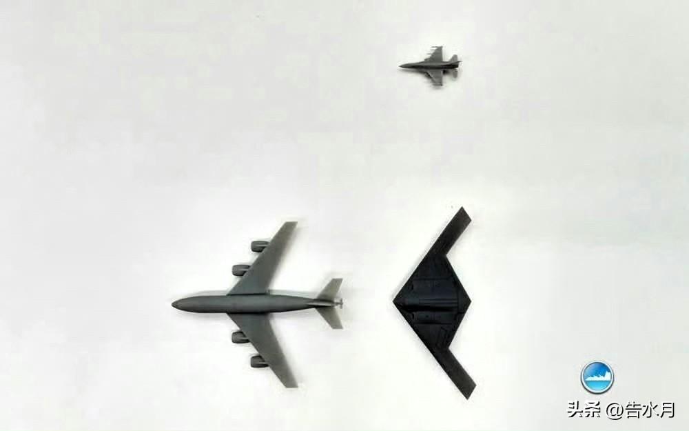 B21其实比很多人想象中的要大，根据B21最近的空中加油测试做了个对比图，有了参