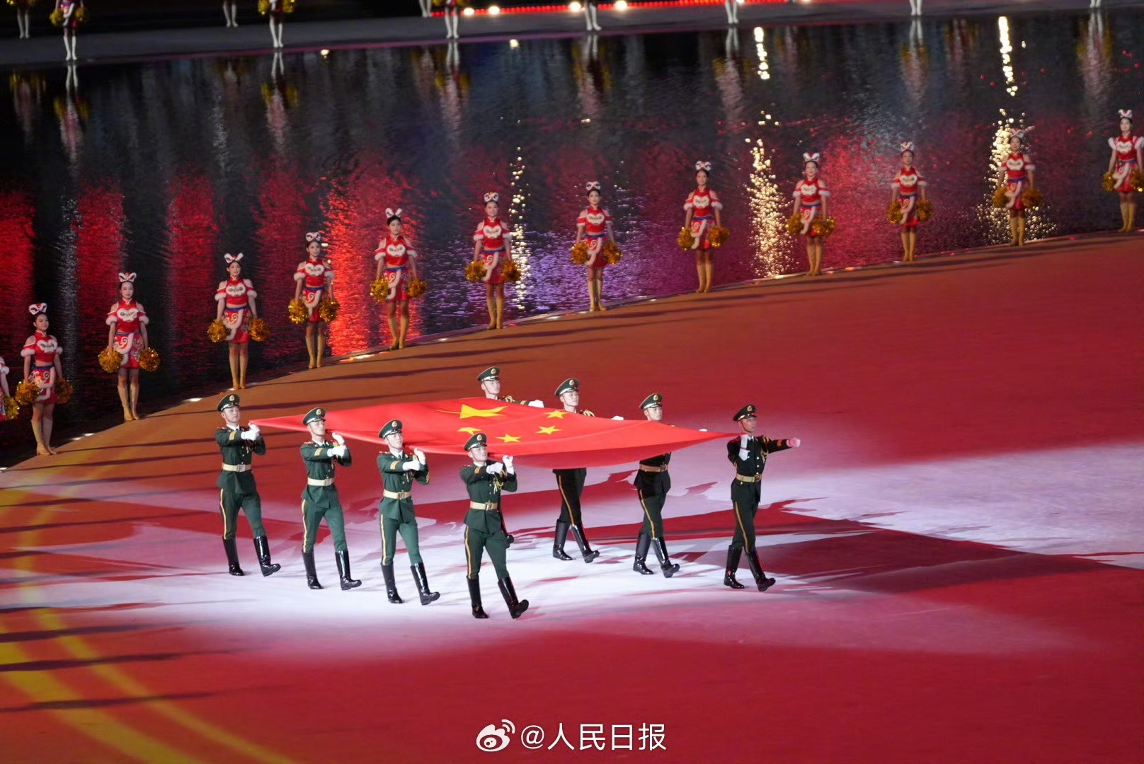 聚焦广州。 ​​​​#全运会# #全运会开幕式# ​​​