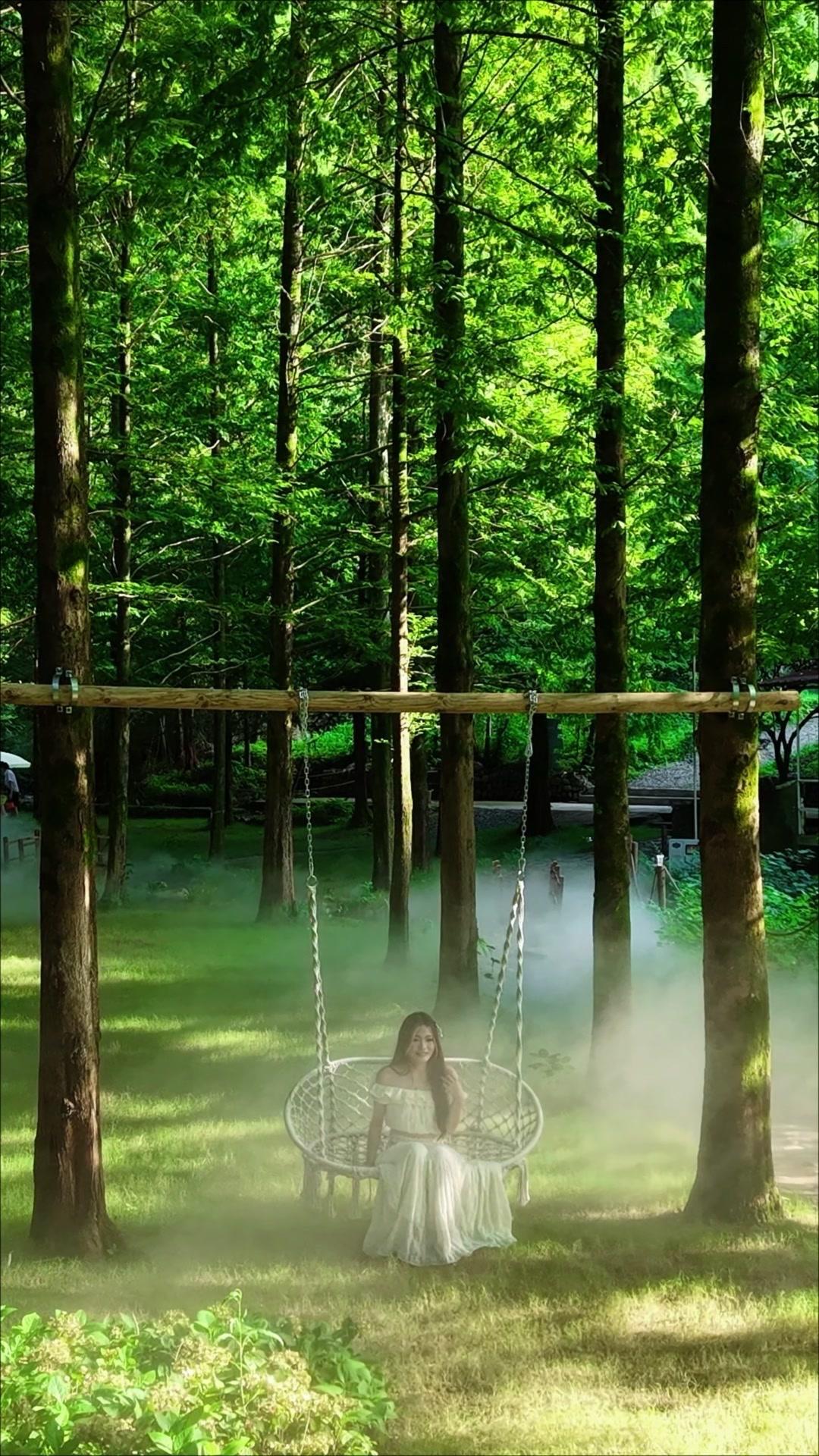 🌿一个人去西西里秘境咖啡，迷雾森林里的氛围感拉满～没有喜欢的人陪，却有说走就走
