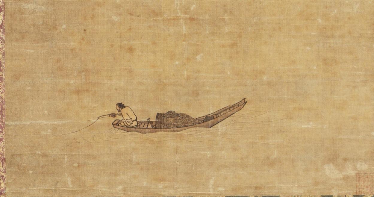 宋代在绘画中可以留白，将留白作为绘画的重要组成部分。马一角、夏半边都是留白的艺术