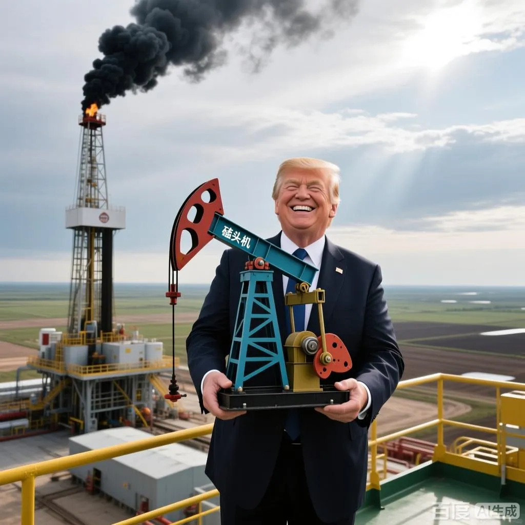 【当特匪还在痴迷于全球抢石油，中国已经在用电动新能源主宰未来了】特匪对美国辽阔领