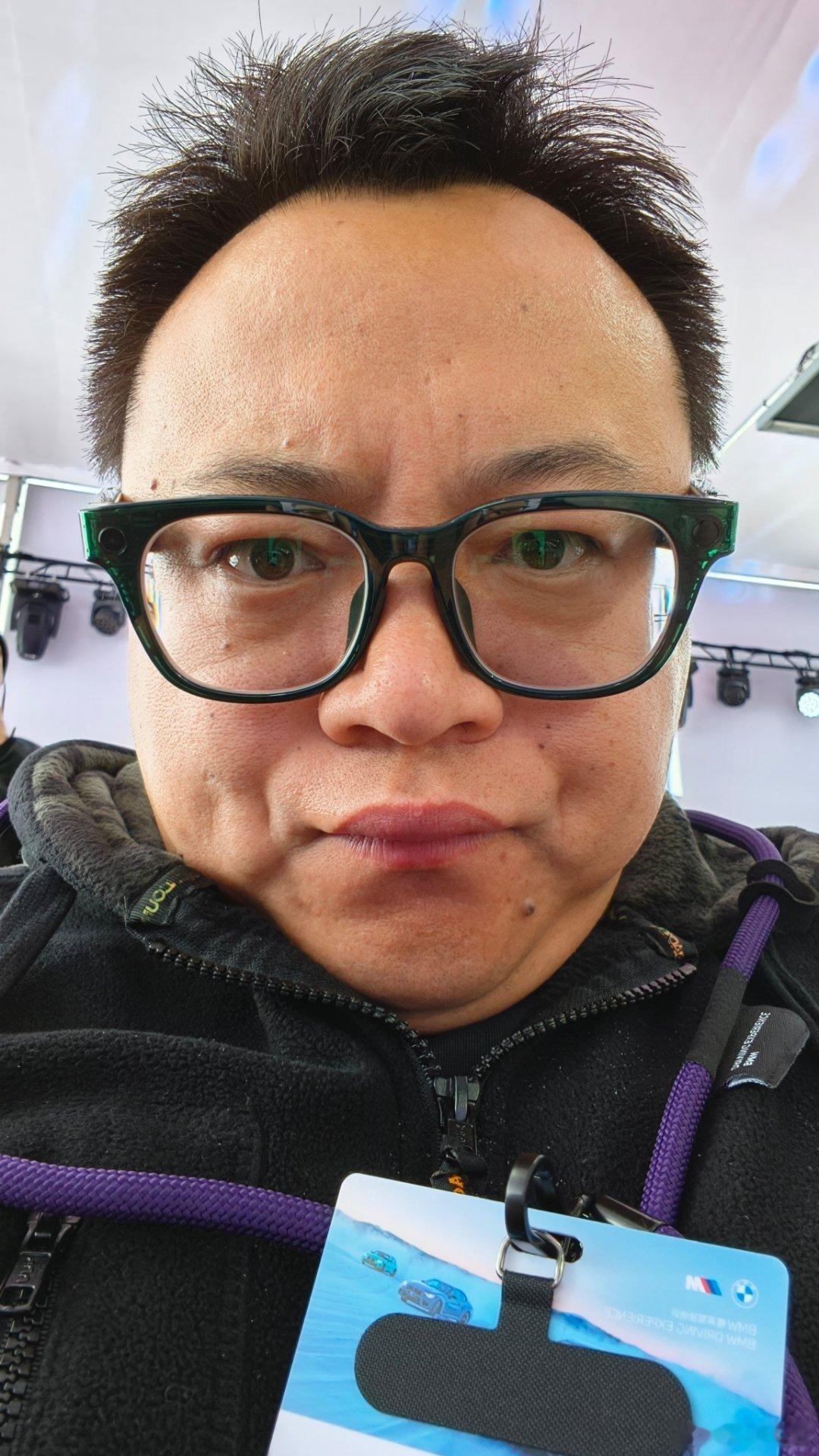 这次冰雪漂移我全程只用小米眼镜拍摄相机手机都没用 牙克石